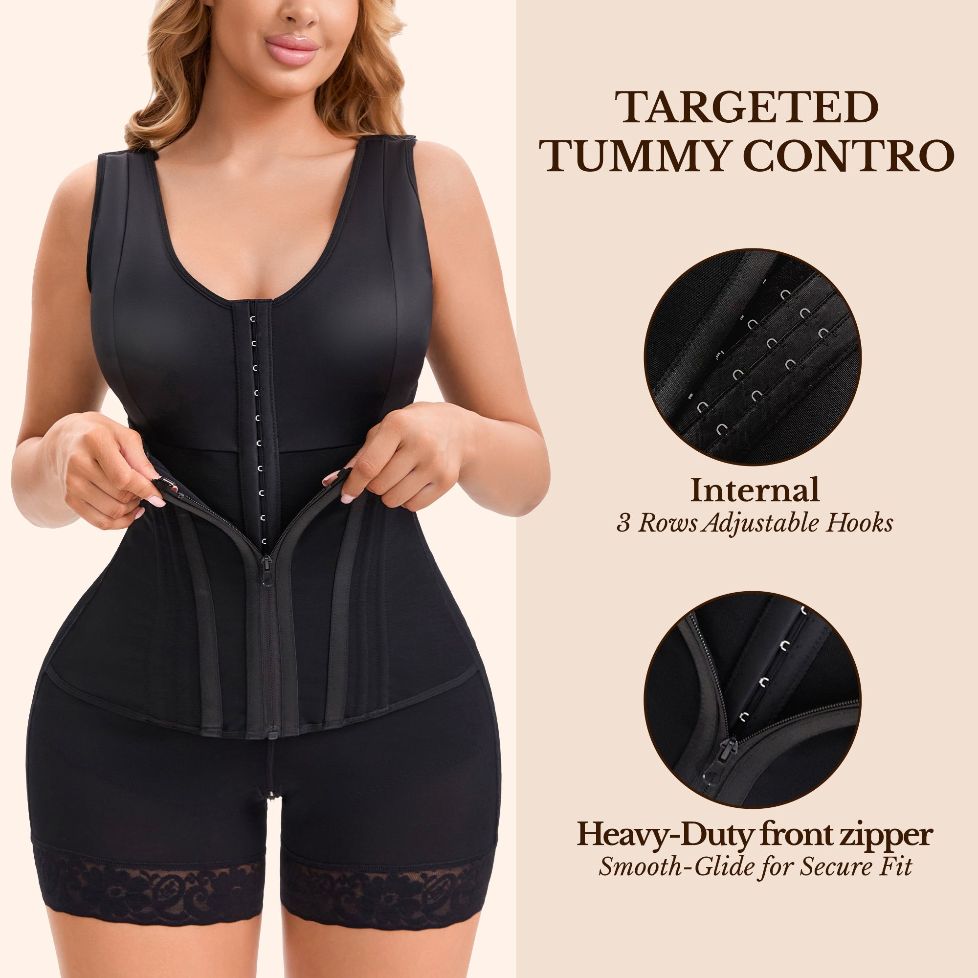 Elegance Sculpt™ Hourglass Shaping Bodysuit