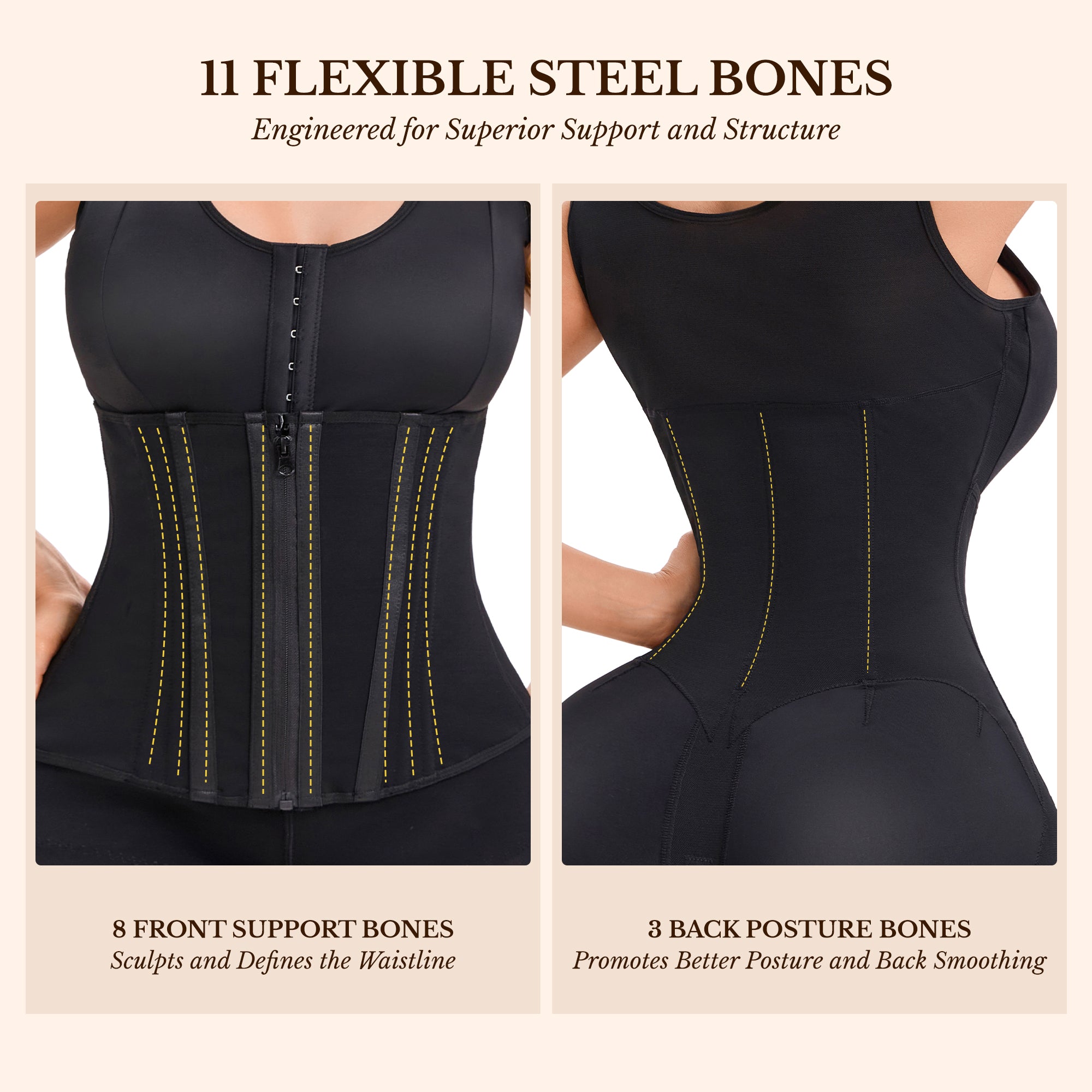 Elegance Sculpt™ Hourglass Shaping Bodysuit
