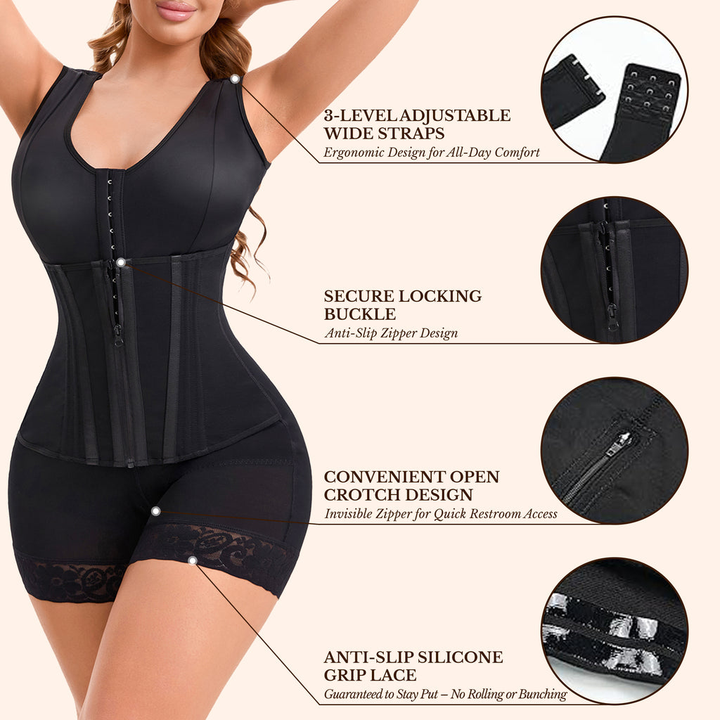 Elegance Sculpt™ Hourglass Shaping Bodysuit